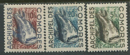 Archipel Des Comores:Unused Stamps Coelacanthe Fish, 1954, MNH - Vissen