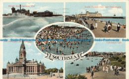 R668941 Southsea. South Parade Pier And Promenade. Children Lake. Multi View. 19 - Monde