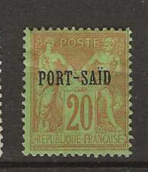 1899 MH Port-Said Yvert 10 - Nuovi