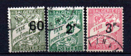 Algérie - 1926  - Tb Taxe 12 à 14  -  Oblit  - Used - Portomarken