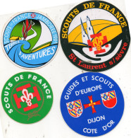 Autocollants SCOUTS DE FRANCE - Adesivi