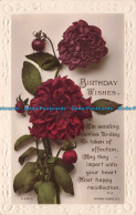 R669713 Birthday Wishes. Dahlias. Rotary Photo. RP - World