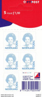 Netherlands Pays Bas 2001 - Carnet 5 Timbres 1.10G - NVPH V1492b Postfris/MNH** - Postzegelboekjes En Roltandingzegels