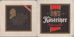 5003767 Bierdeckel Quadratisch - Köstritzer - Sous-bocks