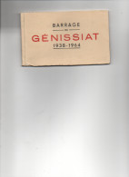01. Carnet 10 CPSM - Barrage De GENISSIAT - 1938.1964 - - Génissiat