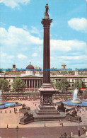 R670452 London. Trafalgar Square. Nelson Column. Photographic Greeting Card. Nat - World