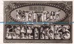 R671140 Best Birthday Greetings. Rotary Photographic Series. 1909 - World