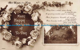 R671146 Many Happy Returns Of To Day. Rotary Photo. RP. 1916 - World