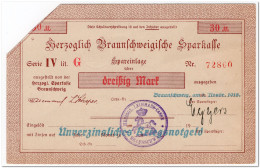 GERMANY,30 MARK,1918,AU - Altri & Non Classificati