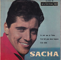 SACHA DISTEL - FR EP - JE SAIS QUE JE T'AIME (OH ROCK MY SOUL) + 3 - Autres - Musique Française