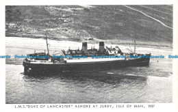 R671150 Isle Of Man. L. M. S. Duke Of Lancaster. Ashore At Jurby. Mannin Postcar - Monde