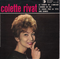 COLETTE RIVAT - FR EP - TE CASSE PAS LA TETE + 3 - Autres - Musique Française