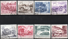 ÖSTERREICH, AUTRICHE, 1964  MI Nr.1156 - 1163 ,Weltpostkongress, Wien , GESTEMPELT,  OBLITERE - Used Stamps
