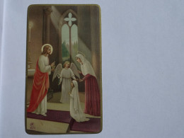 Image Religieuse, Pensionnat Sevigné 14, 1932, Communion Julienne LOREL - Devotion Images