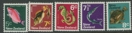 New Zealand:Unused Stamps Serie Fishes, 1970, MNH - Fische