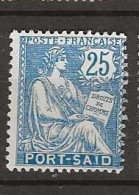 1902 MH Port-Said Yvert 28 - Unused Stamps