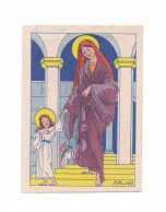 Présentation De La Sainte Vierge, Marie Au Temple, Sainte Anne, Illustrateur R. Bristel, éd. Chapelet Des Enfants - Santini