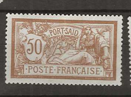 1902 MH Port-Said Yvert 31 - Unused Stamps