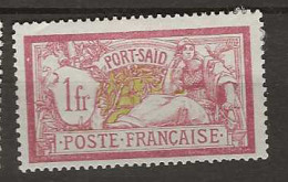 1902 MH Port-Said Yvert 32 - Unused Stamps