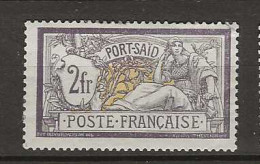 1902 MH Port-Said Yvert 33 - Unused Stamps