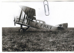 PHOTO AVION  AVIATION  POTEZ VII - Luftfahrt