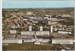 Sochaux -Montbéliard - Le Lycée Cuvier - Les Usines Peugeot  - Vue Aérienne .  (G.2821) - Sochaux