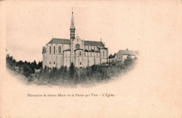 N°4444 W Cpa Monastère De La Pierre Qui Vire -l'église- - Other & Unclassified