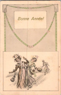 Carte Style  Vienne -   Femmes , Paysage De Neige   AQ965 - Scènes & Paysages