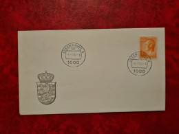 LETTRE CARTE LUXEMBOURG 1983 FDC GRAND DUC 7 FR - Sonstige & Ohne Zuordnung