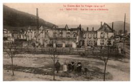 La Guerre De 1914-1915 Dans Les Vosges - Saint-Dié - Rue Des Cités Et D'Hellieule - Saint Die