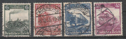 1935  - RECH  Mi No 580/583 - Oblitérés
