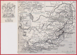 Afrique Du Sud. Witwatersrand. Armoiries De La République Sud Africaine. Larousse 1960. - Documents Historiques
