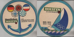 5003474 Bierdeckel Rund - Holsten - Kiel 1972 - Bierdeckel