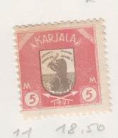 Finland: Karelië 11 * - Local Post Stamps