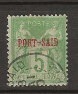 1899 USED Port-Said Yvert 5 - Ongebruikt