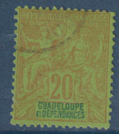 GUADELOUPE  N° 33 OBL   TTB / USED - Used Stamps