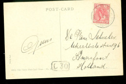 Nederlands-Indië Postkaart Uit 1920 Van PORT-SAID EGYPTE * Stempel POSTAGENT AMSTERDAM-BATAVIA Naar AMERSFOORT (12.162n) - Nederlands-Indië