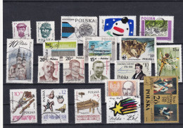 20 SEVERAL STAMPS FROM POLEN, THE STAMPS ARE STAMPED IN GOOD CONDITION - Gebruikt