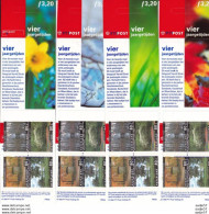 Pays Bas 1999 PB 53a; 53b; 53c; 53d Trees Arbres Four Seasons Complete Unexploded Booklet Carnet Postfris/MNH** - Bäume