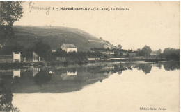 PENICHE     MAREUIL SUR AY   LE CANAL - Hausboote