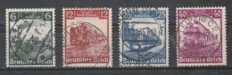 1935  - RECH  Mi No 580/583 - Used Stamps