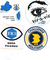 Autocollants TELEVISION FR3 - Stickers