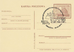 Poland Postmark D75.10.10 KRAKOW.03: Public Transport 100 Y. Horse Tram - Entiers Postaux