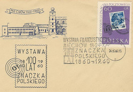 Poland Postmark D60.10.24 MIECHOW.kop: 100 Years Of Polish Stamp (analogous) - Interi Postali