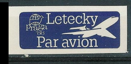 Czechoslovakia Label - 1988 (N032): Par Avion Letecky - Sonstige & Ohne Zuordnung