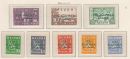 Finland: Oost-Karelië 8/15  * - Local Post Stamps