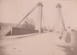 Photo 1903 Environs De BRIOUDE ?? - Le Pont Suspendu De Lamothe ?? (A256) - Other & Unclassified
