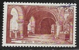 TIMBRE N° 661  -   BASILIQUE DE SAINT DENIS    -  OBLITERE  -  1944 - Used Stamps