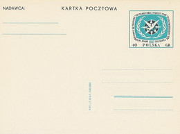 Poland Postcard Cp 340: Year Of Tourism - Entiers Postaux