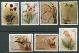 Guyane ** Service N° 47 à 53 - Orchidées - Guiana (1966-...)